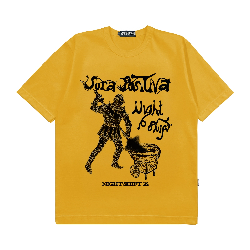 Sura Positiva - Tshirt (Stellya) Yellow