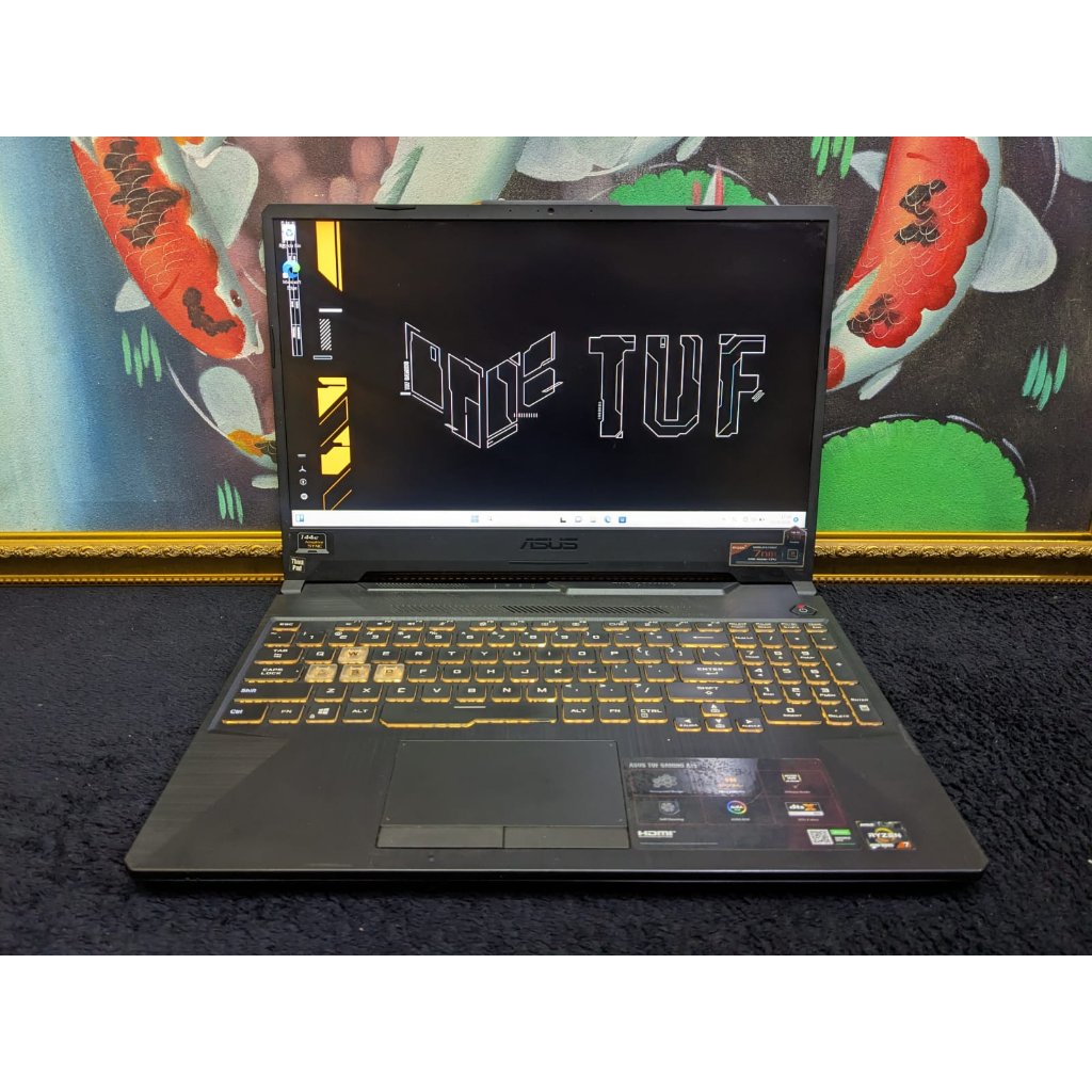 Laptop Gaming Asus TUF A15  AMD Ryzen 7 4800H 8/256 Nvidia GTX 1650Ti  Asus TUF A15 FX506ll AMD Ryze