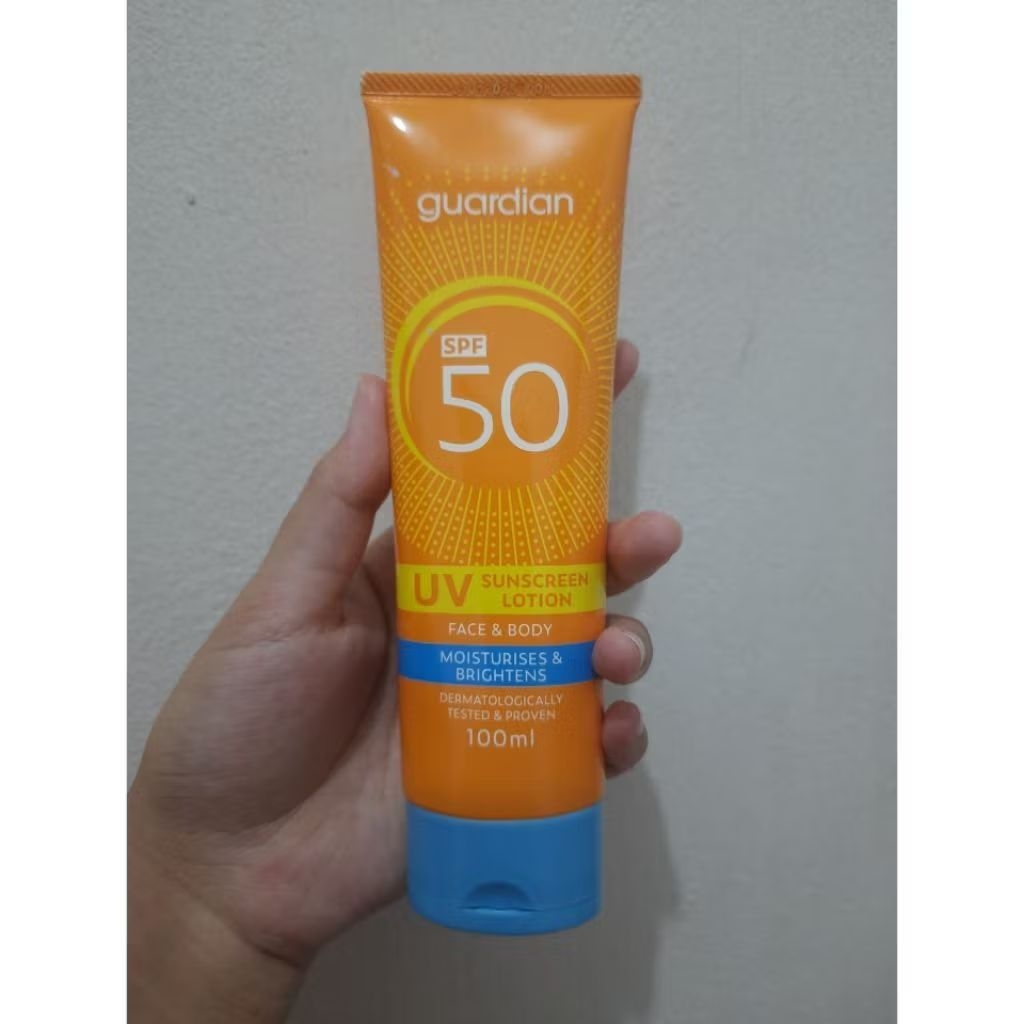Guardian UV Sunscreen Lotion Face & Body SPF 50 100ml