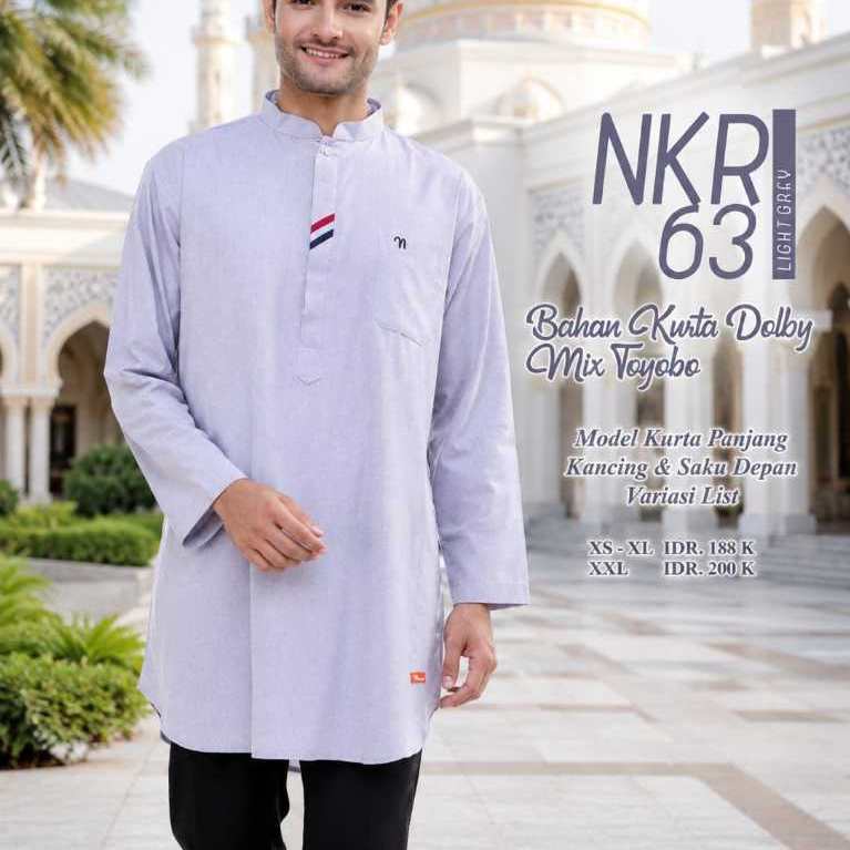 SALE KOKO NIBRAS NKR 63 ABU / KOKO DEWASA NIBRAS