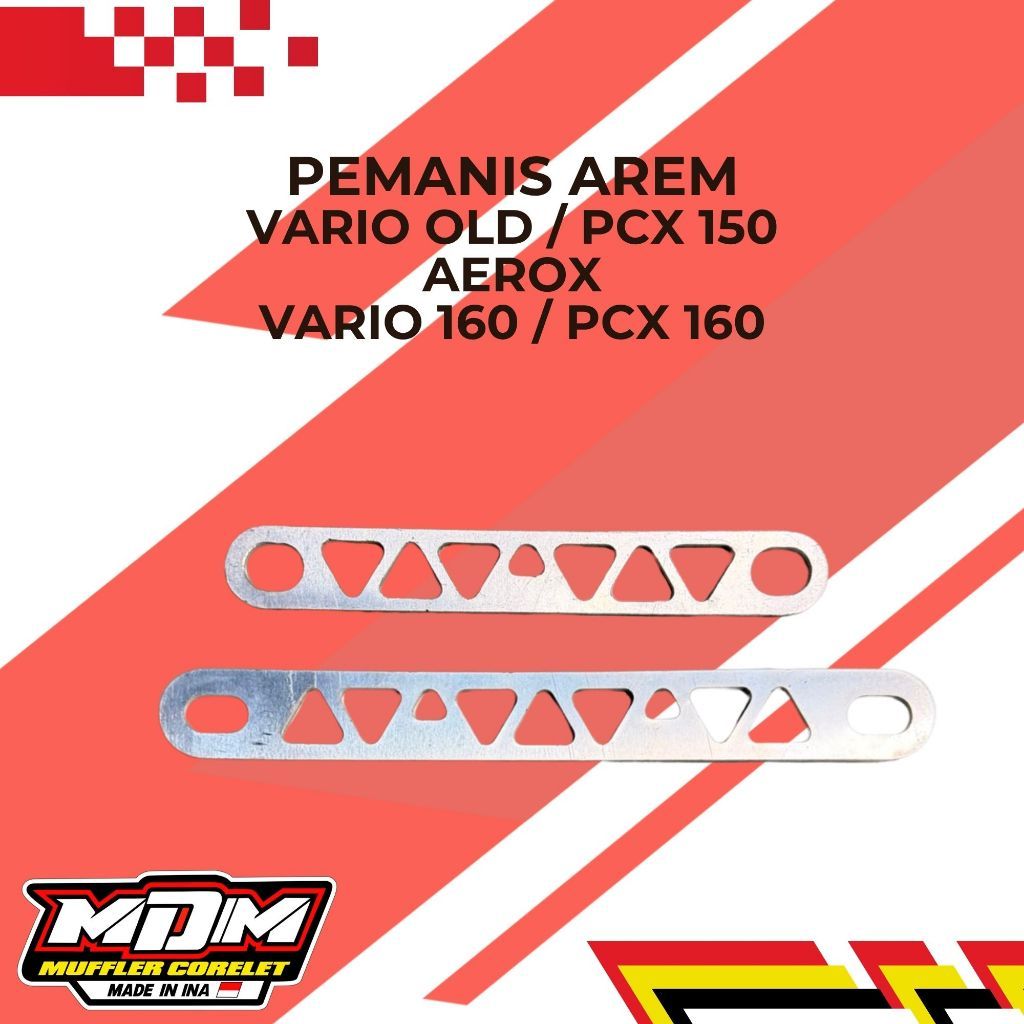 MDM RACING MUFFLER Pemanis Arem Vario OLD / Aerox / Vario 160 PCX 160