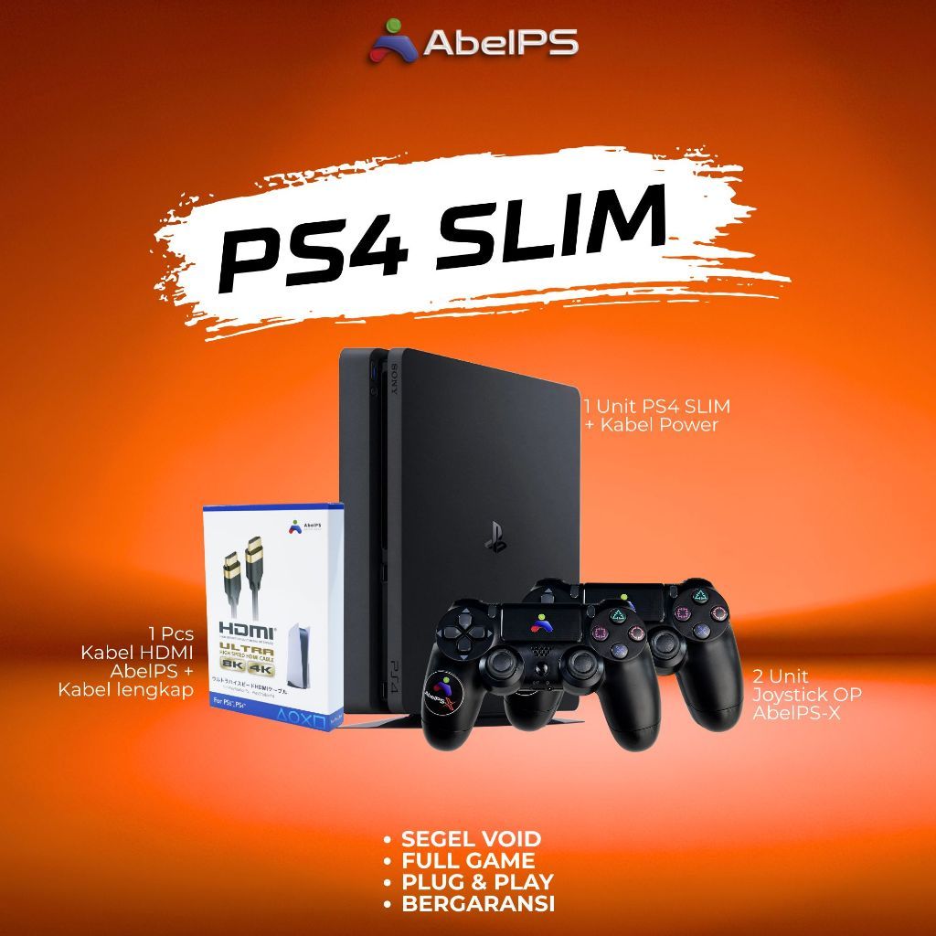 PS4 SLIM | PlayStation 4 Slim Original FullSet FullGame