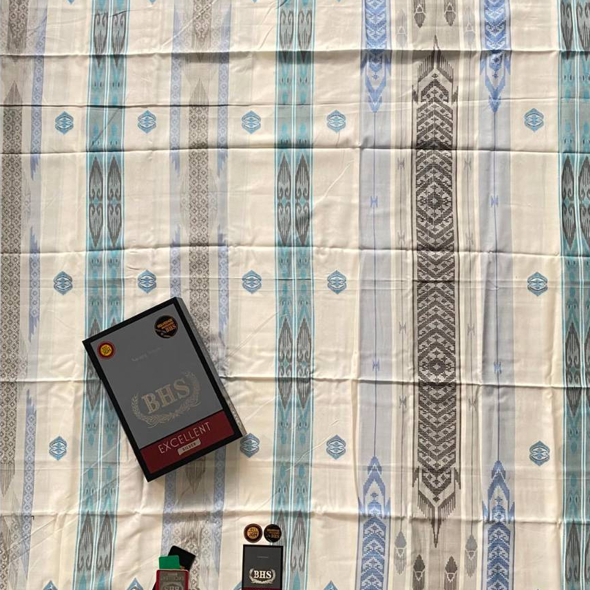 ABU ALI - SARUNG BHS EXCELLENT SILVER TYPE JGH, JGB MOTIF JACQUARD TIMBUL TERBARU