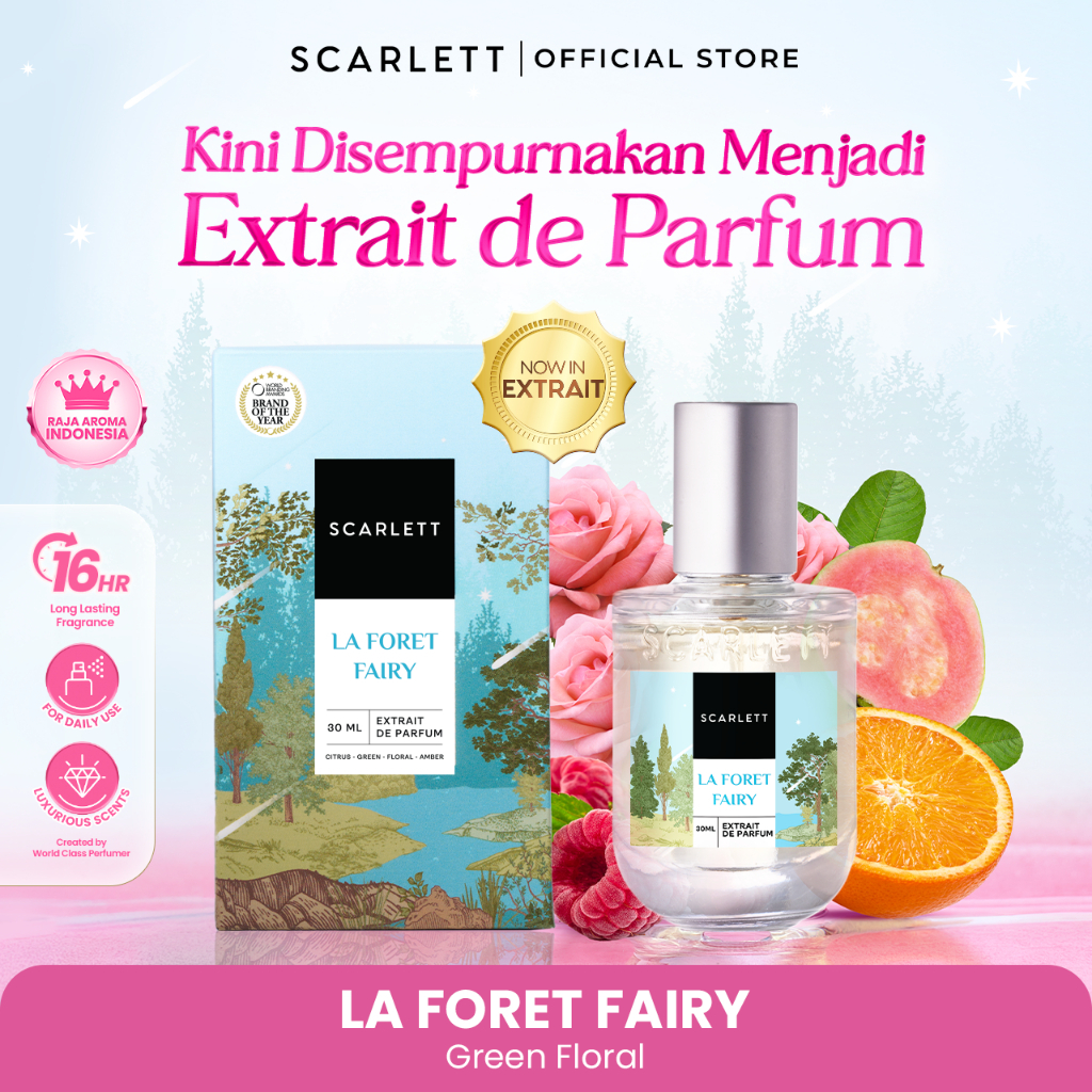 Scarlett Whitening Extrait De Parfum La Foret Fairy