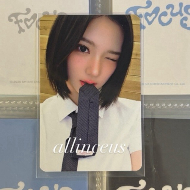 Photocard Hearts2Hearts Jiwoo - Lucky Draw Mubeat STYLE