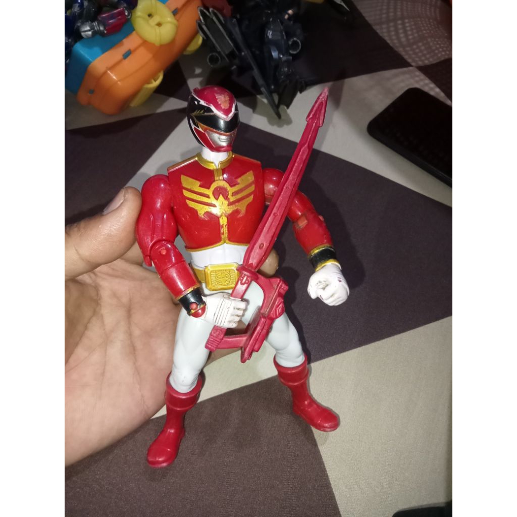 Maenan Rangers Megaforce Red Ranger,ORI bandai