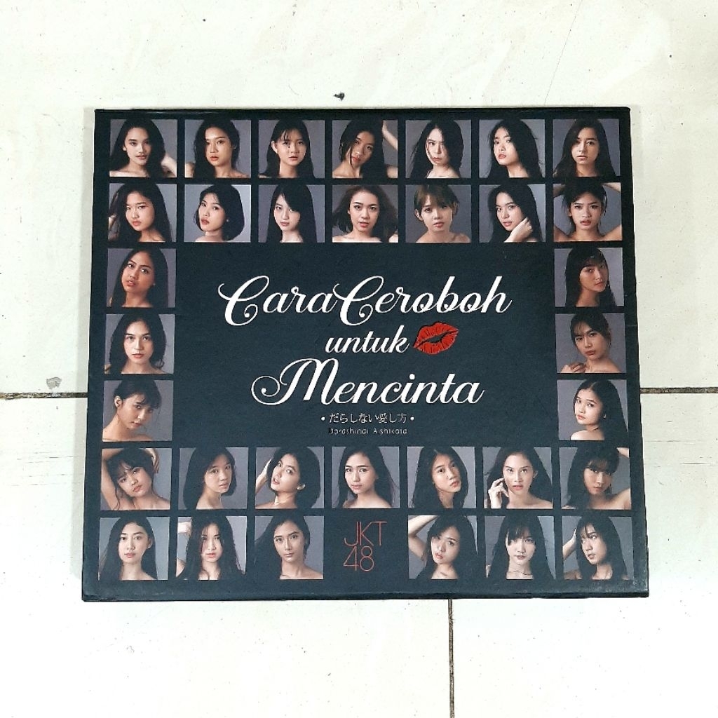 boxset JKT48 Cara Ceroboh Untuk Mencinta (kaset CD)