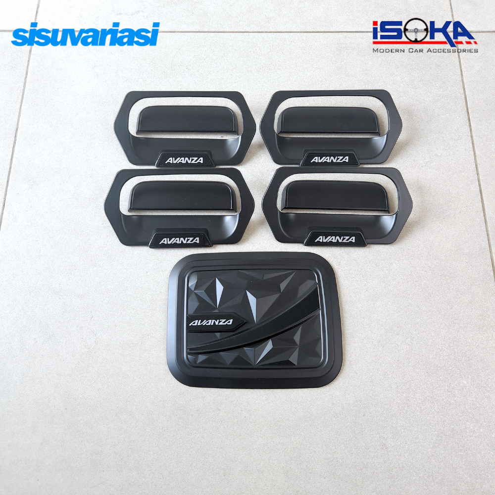Paket Tank Cover Handle Outer Pintu Aksesoris Avanza Xenia Old 2004 2005 2006 2007 2008 2009 2010 20