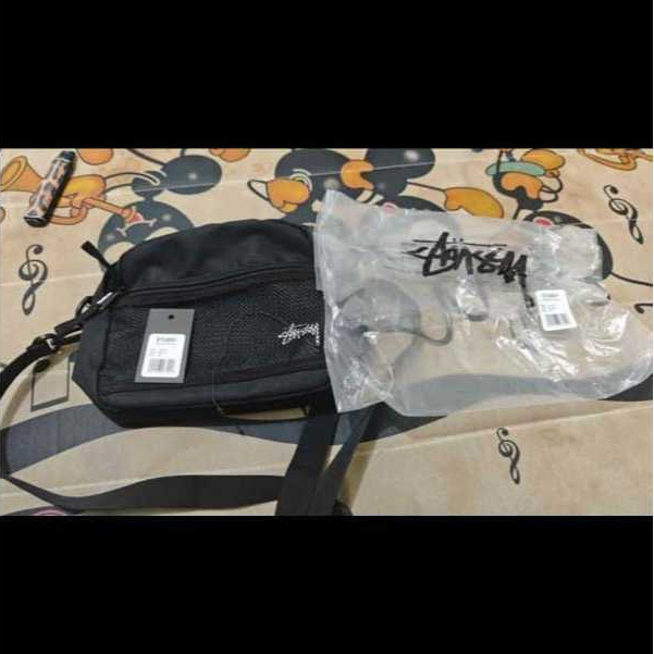 STUSSY Bag Hitam Original PRELOVED
