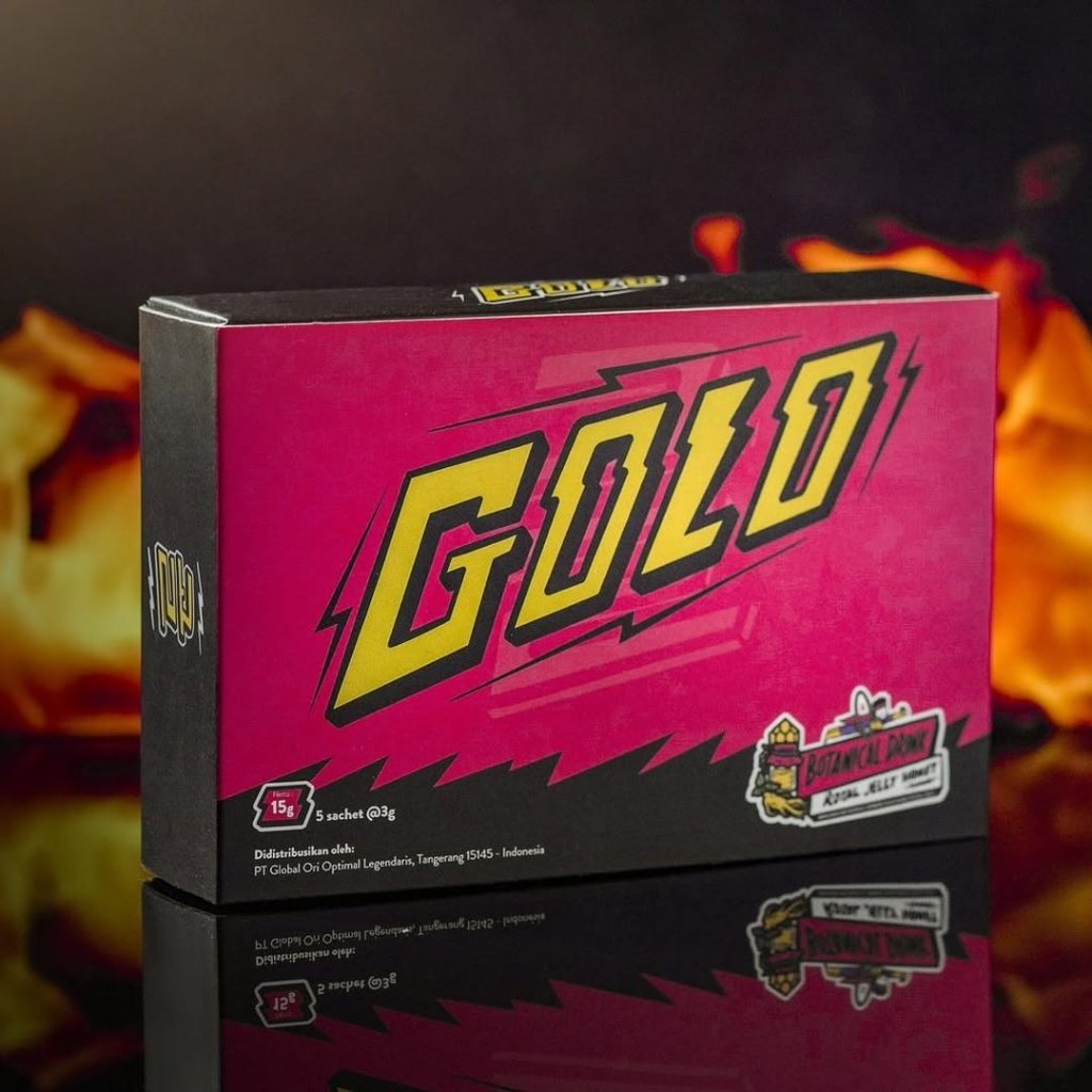 Golo Minuman Serbuk Ginkgo Biloba Ginseng Aloe Vera Fragrance Aroma Cokelat - GOLO OFFICIAL