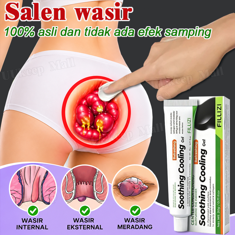 Salep Wasir obat wasir salep ambeien gel wasir soothing cooling gel salep untuk ambeien paling ampuh