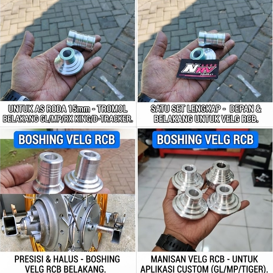 boshing gearbox velg racing rcb/vrosi/boshing gearbox tromol
