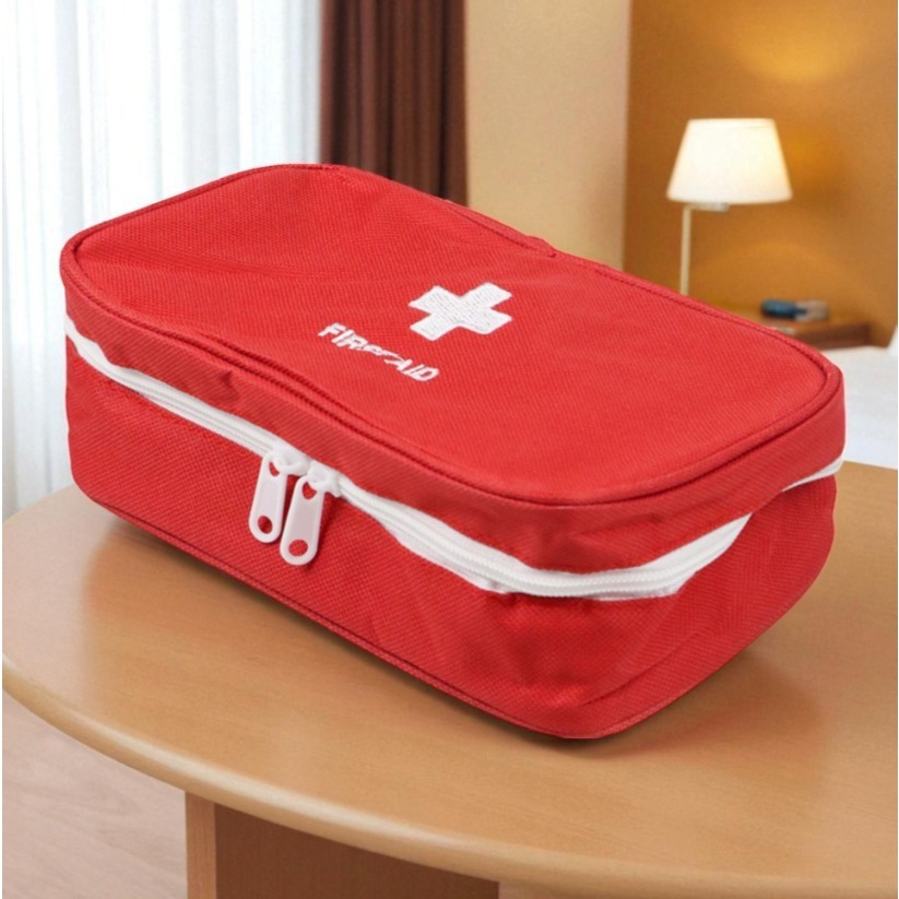 FIRST AID BAG KOTAK P3K BOX TEMPAT AID KIT DHAULAGIRI BOX P3K KOTAK PERLENGKAPAN OBAT BOX OBAT-OBATA