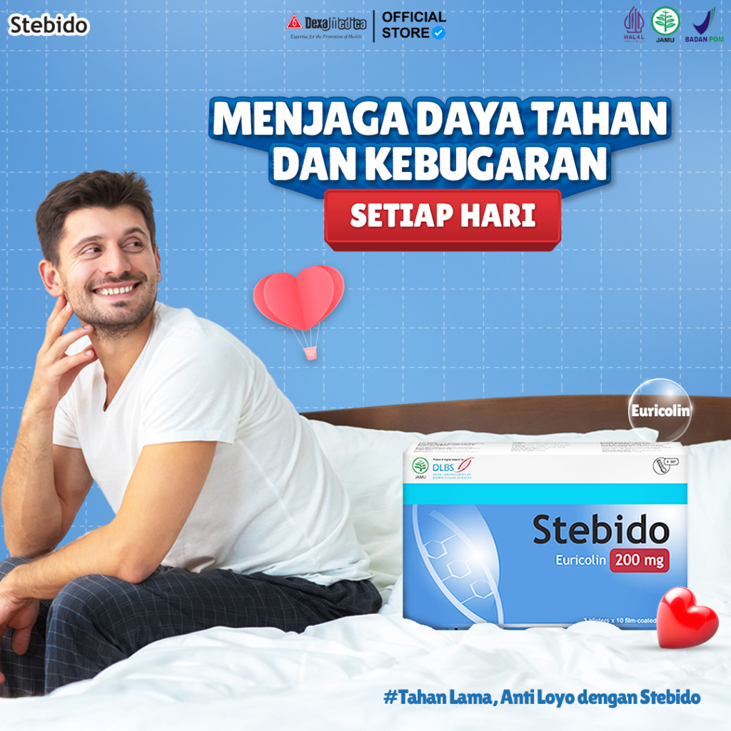 Euricolin 200 mg STEBIDO | Herbal Kesejahteraan 30 Kaplet