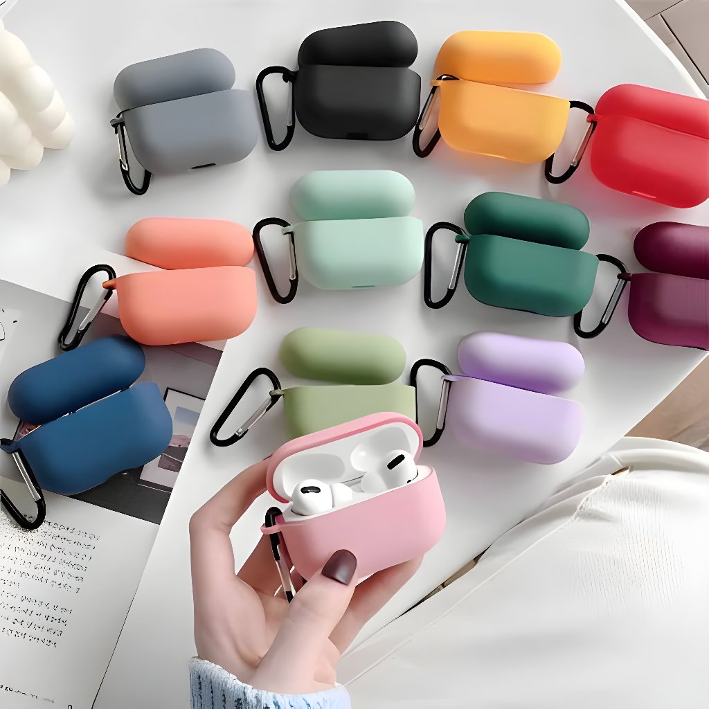 Silicone Case Macaron Airpods 1/2/Airpods 3/Airpods Pro/Airpods Pro 2/Airpods Pro 3/Airpods 4