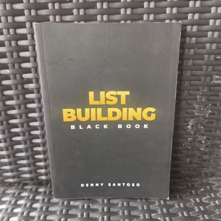 List Building Black Book, Denny Santoso
