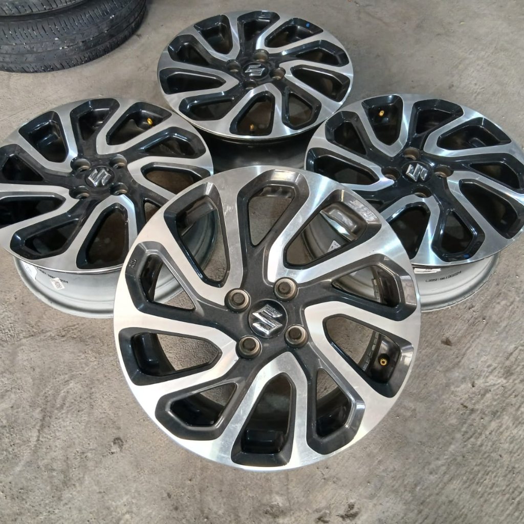 Velg Mobil Bekas R16 Ori Suzuki Baleno Pcd 4x100 Rign 16 Buat Swift Splash Sigra Calya Atto1 Vios