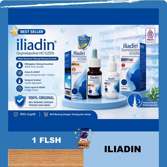 ILIADIN TETES HIDUNG DEWASA / ANAK