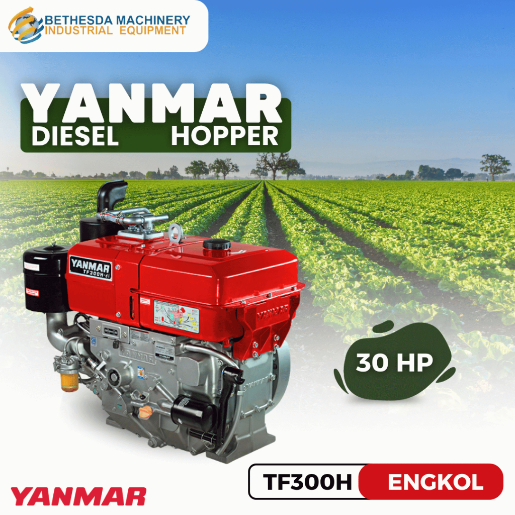 TF 300 H Yanmar Diesel Penggerak 30 HP Hopper Manual - Diesel 30 PK