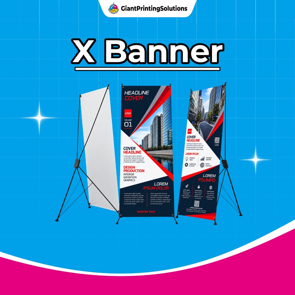 CETAK X BANNER | STABNDING BANNER | X BANNER 60X160