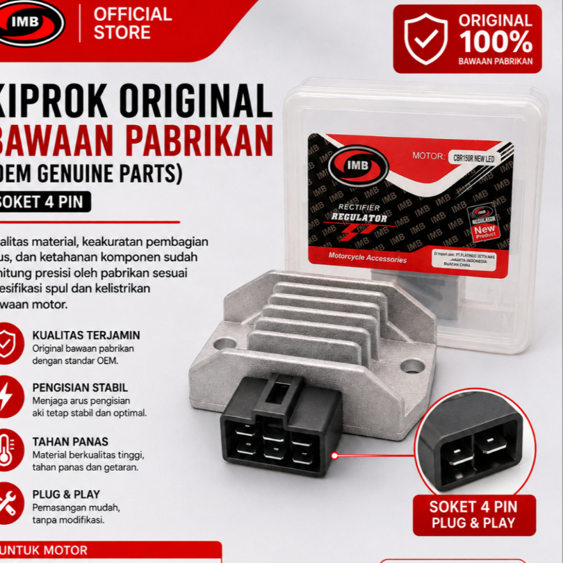 KIPROK REGULATOR CBR 150R K45G / CBR 150R K45N / CBR 150R K45R - IMB