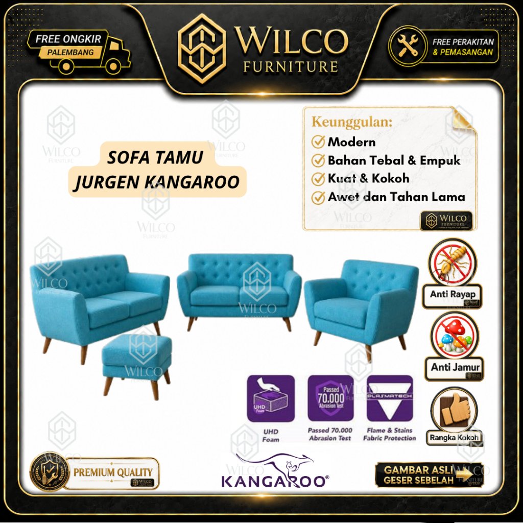 Sofa Kangaroo Jurgen / Sofa Kangaroo Jumbo / Sofa Set 221 Minimalis