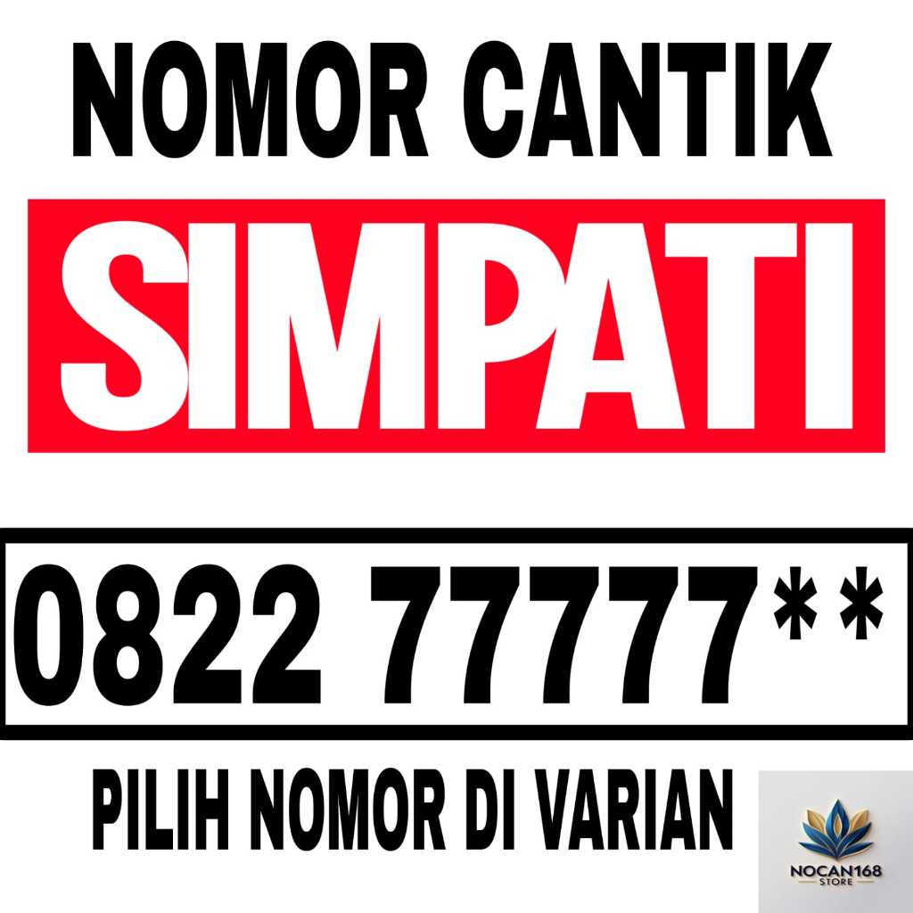 nomor cantik simpati kartu perdana telkomsel 7777