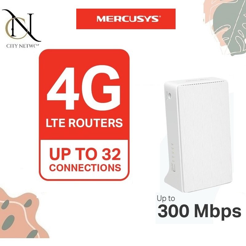 Mercusys MB110-4G 300Mbps 4G LTE Modem Wireless Router MB 110 - 4G