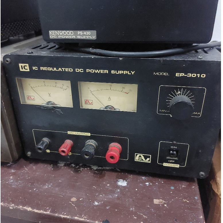Power Supply Alinco Ep-3010 PS ALINCO EP3010 Normal Bagus Langka  Power Supply Alinco EP 3010 Japan 