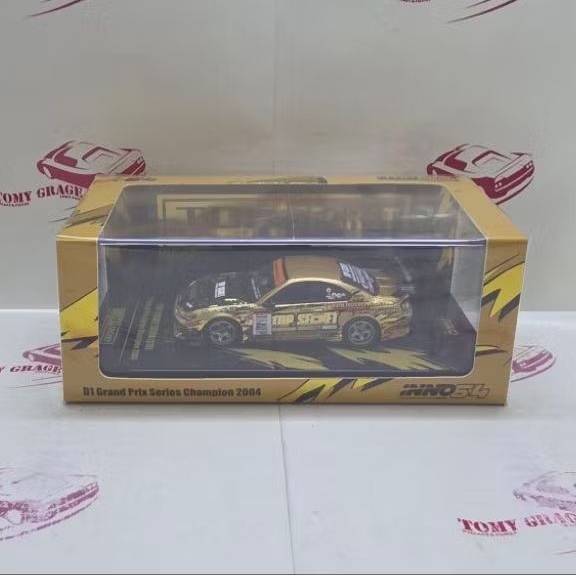 Inno64 Inno 64 TOP SECRET Nissan Silvia S15 Gold D1 Grand Prix Series Champion 2004