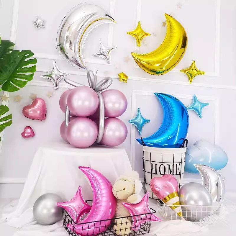 Balonasia Balon Foil Bulan / Moon / Bulan Sabit