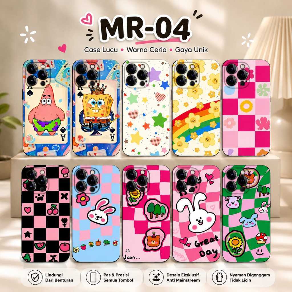 Casing HP Motif Kartun for Redmi Note 1 Redmi Note 2 Redmi Note 7 Redmi Note 7 Pro Redmi Note 9 Pro 