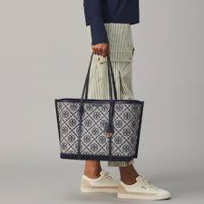 Tas Selempang Wanita TB 83312 Jacquard Navy