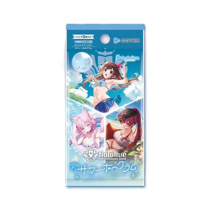 Hololive OCG EB01 Extra Booster Summer Booster Pack Japanese