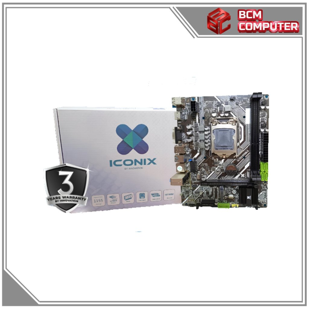 Motherboard Iconix H61 Slot Nvme ( LGA 1155 )