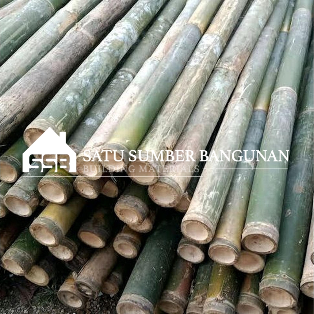 Jual Bambu Steger Proyek ukuran 8-10cm panjang 6 meter