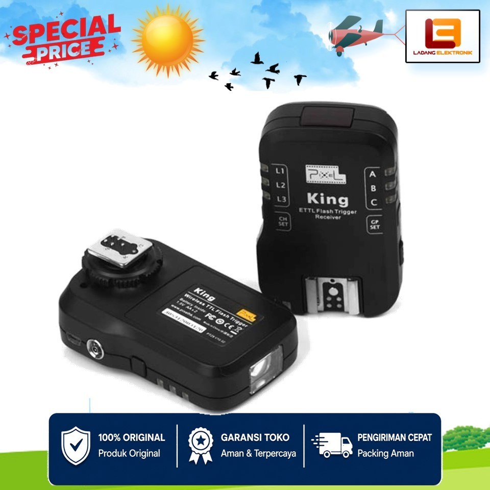 Pixel king canon wireless trigger CANON/NIKON
