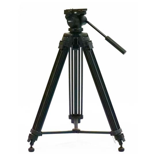 Tripod Video Libec 650EX Original 650 EX Fluid Head Kamera DSLR Mirrorless Camcorder