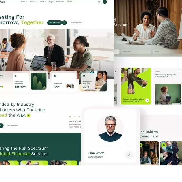 Company Profile Wordpress  Template Premium