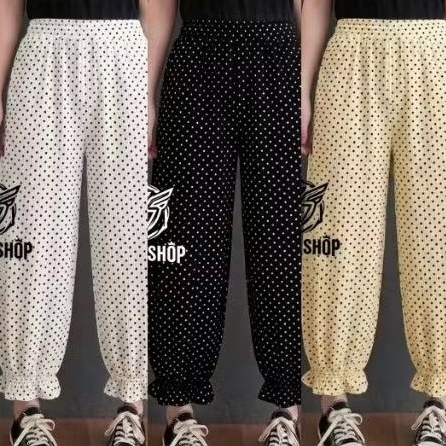 Barrel pants- Barrel pants polka