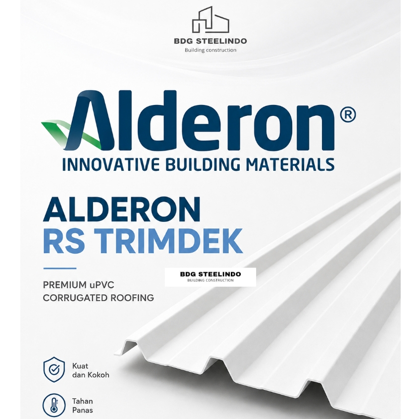 ALDERON RS TRIMDECK / Atap Trimdek Single Layer