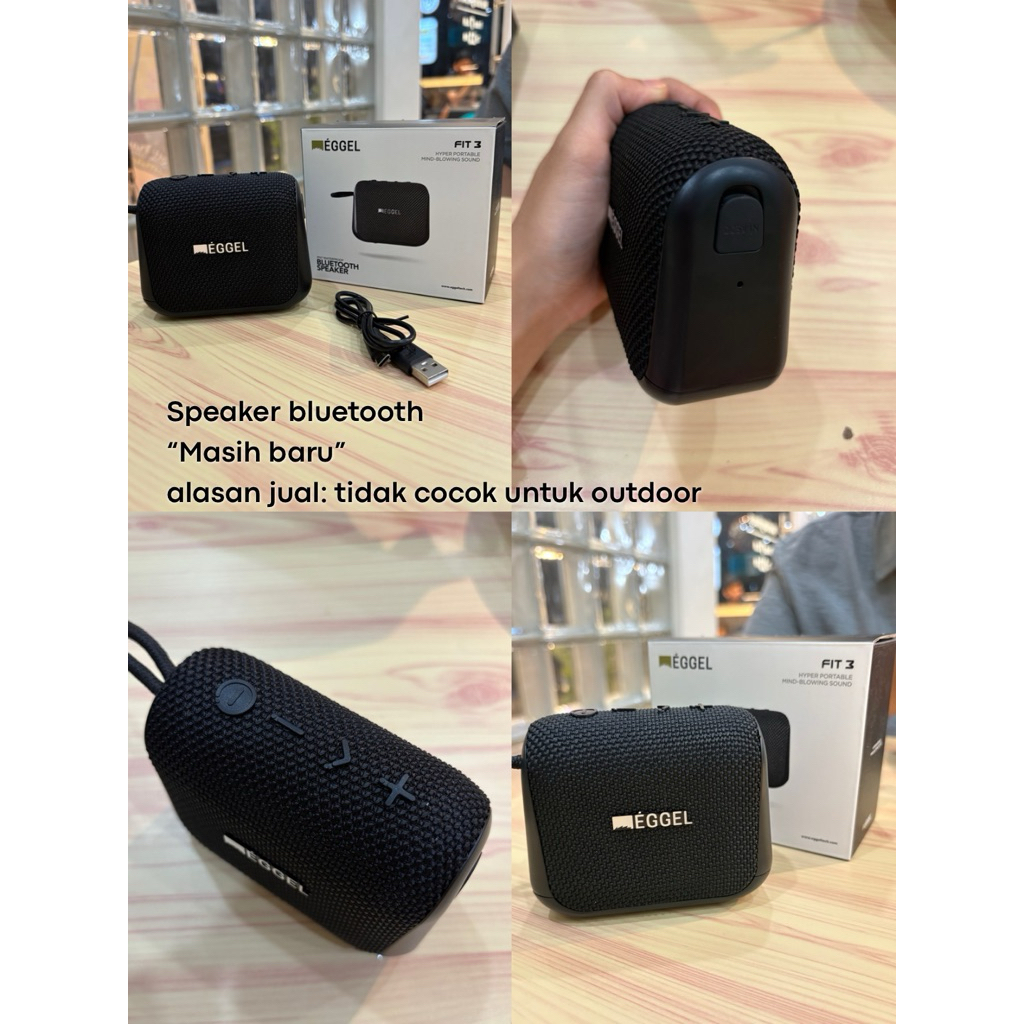 EGGEL-SPEAKER BLUETOOTH (masih baru)