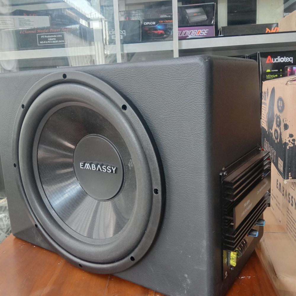 SUBWOOFER AKTIF EMBASSY 12 INCH BOOMBOXX