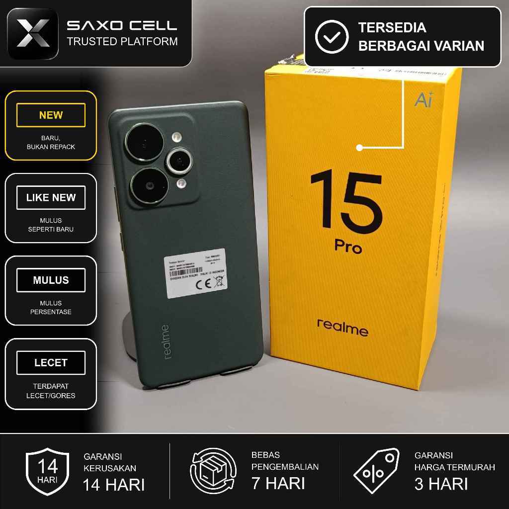 Realme 15 Pro 5G 12/256 GB - 12/512 GB New & Second