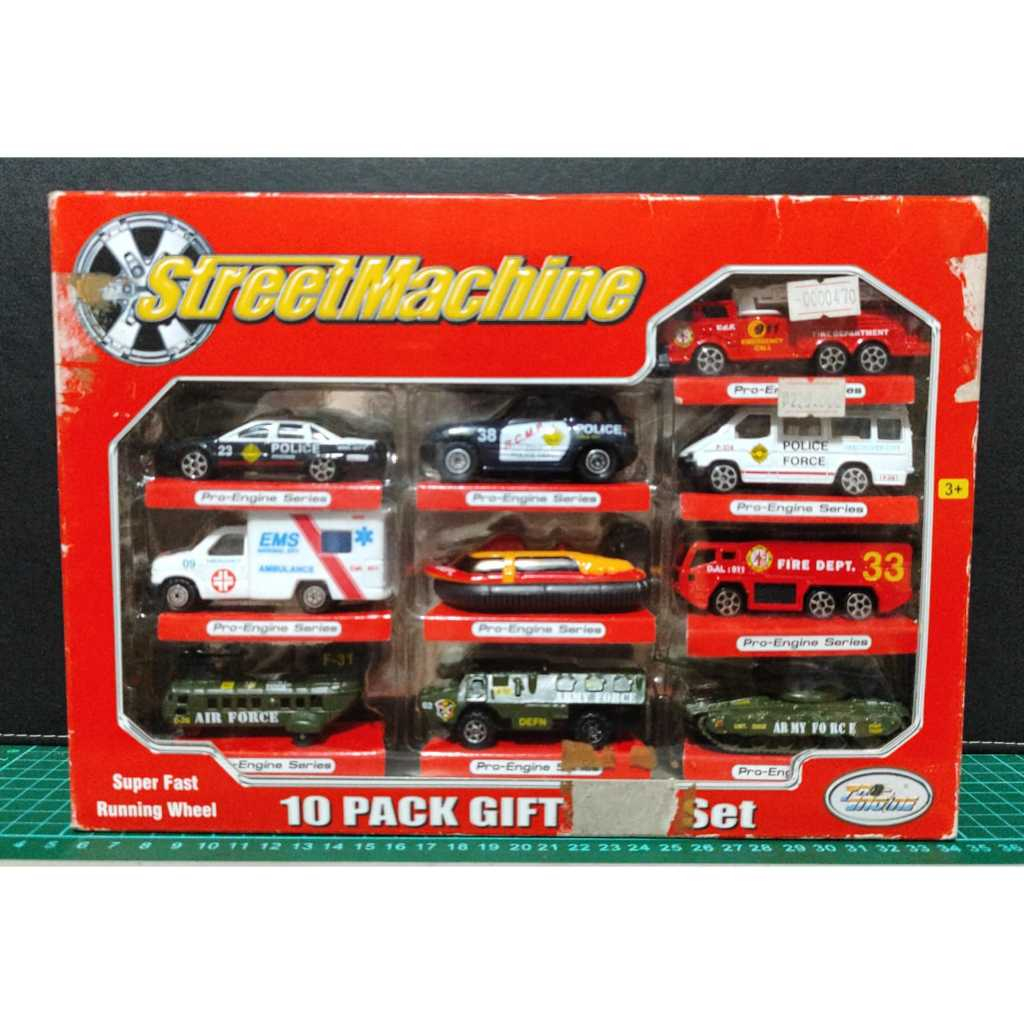 Diecast Street Machine 2009 isi 10pcs
