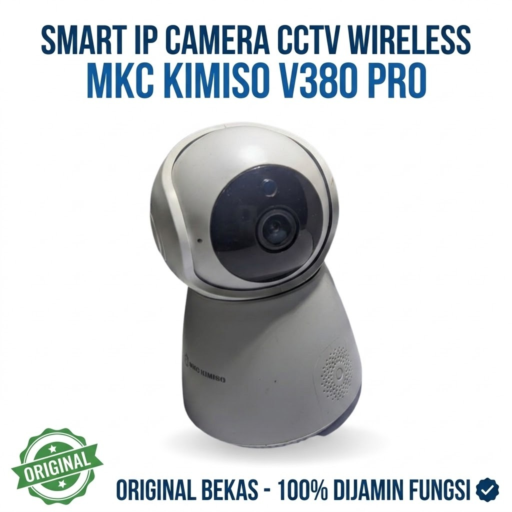 Smart IP Camera CCTV Wireless MKC Kimiso V380 Pro Bekas Original