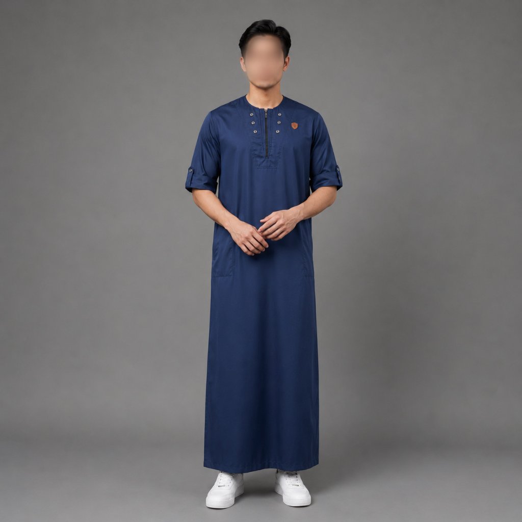 Terbaru Kawan Muslim - Jubah Pria Dewasa/Gamis Pria Dewasa/Jubah Gamis Pria Kawan Muslim Bahan Katun