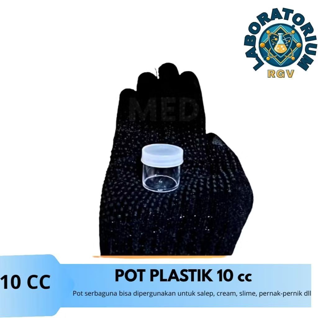 Pot Plastik 10cc (5 PCS) | Pot Cream | Pot Urine | Pot Plastik | Pot Salep