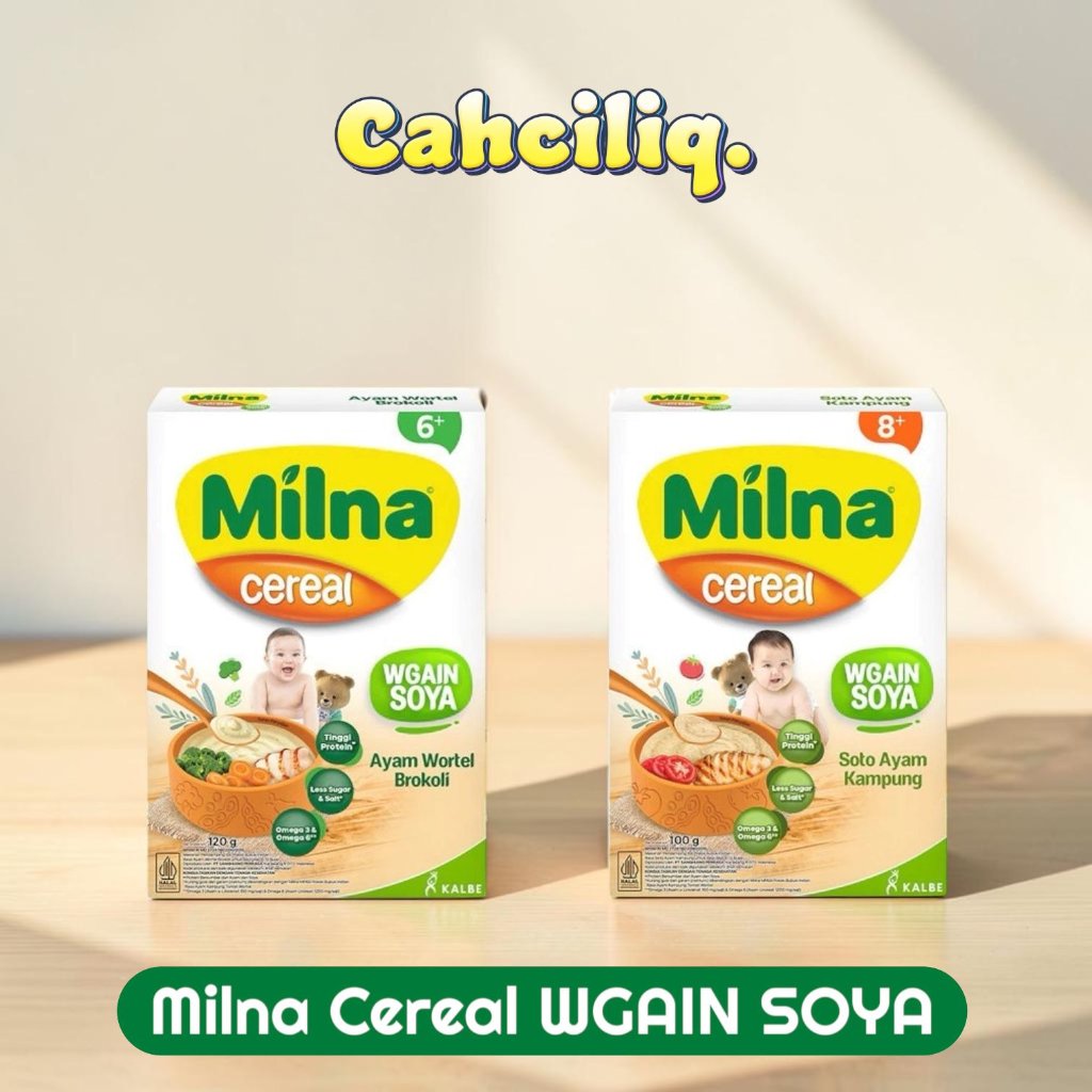 Milna Wgain Soya - Milna Cereal - Milna Bubur Wgain Soya