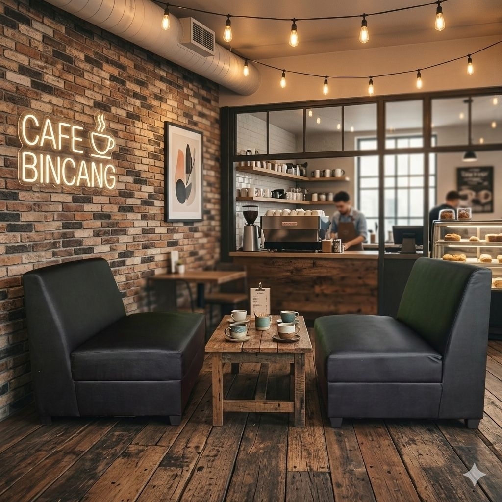 sofa cafe resto kantor